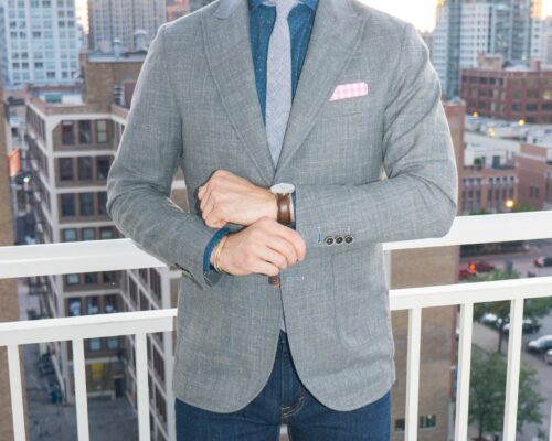 Benjamin Rascoe - Grey Blazer